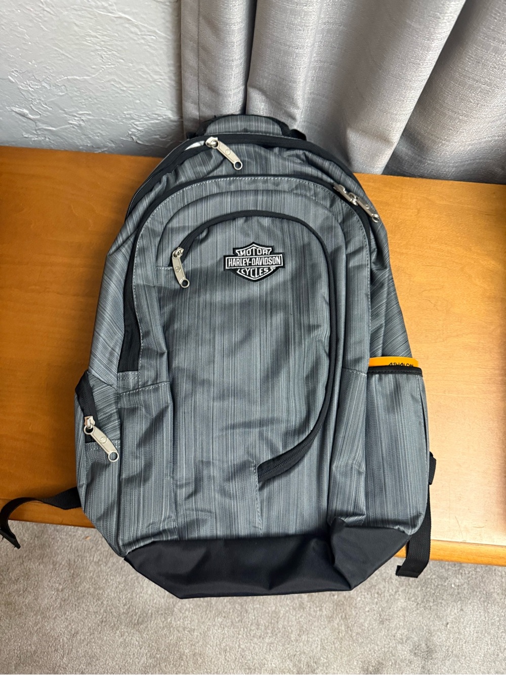 Harley-Davidson Gray Travel Backpack